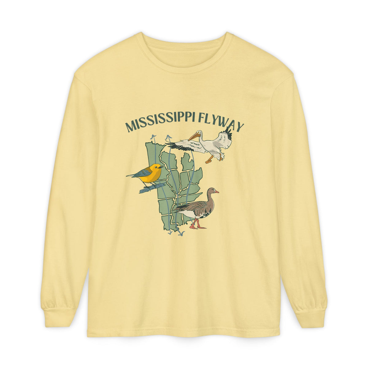 Mississippi Flyway Long Sleeve Tee