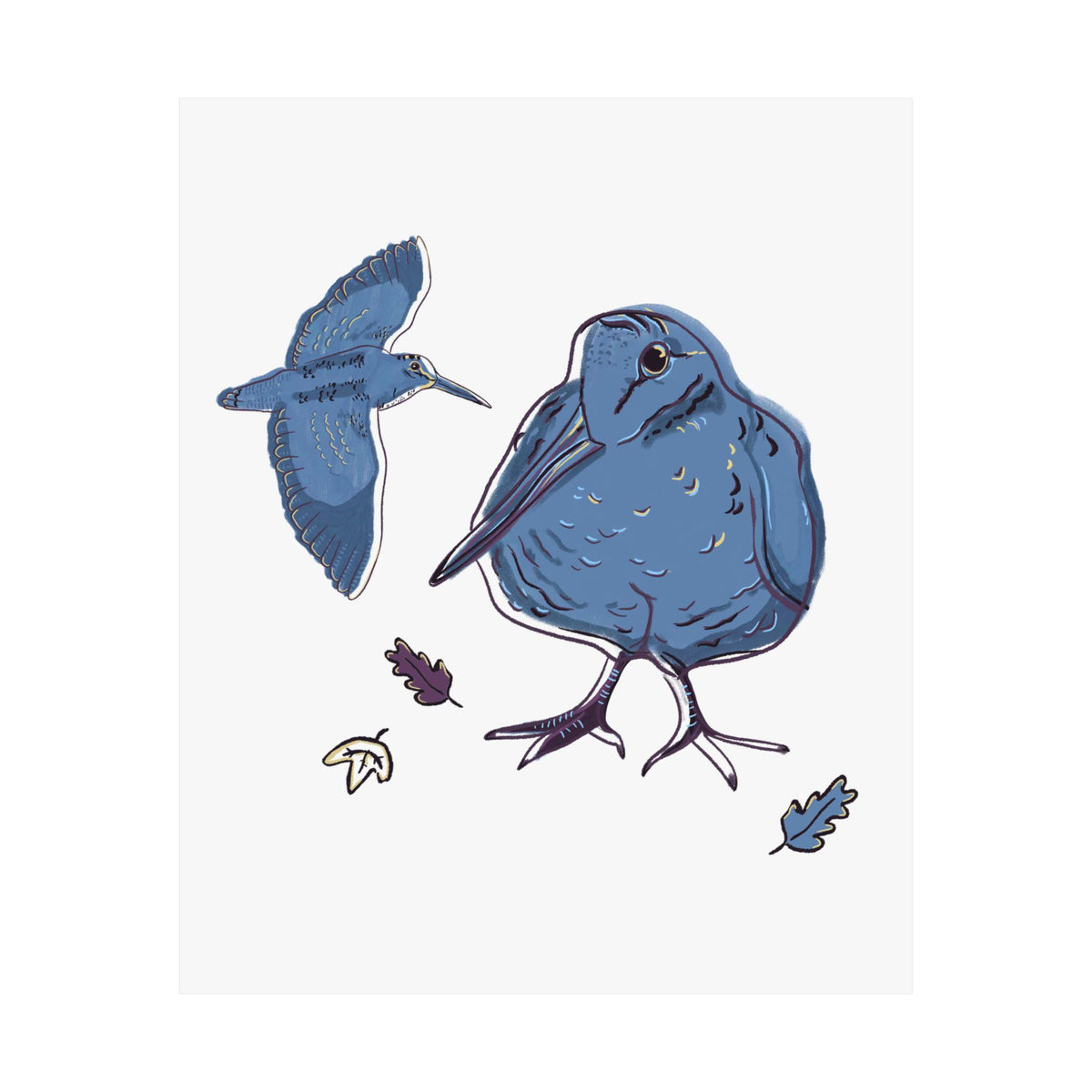 Timberdoodle Art Print