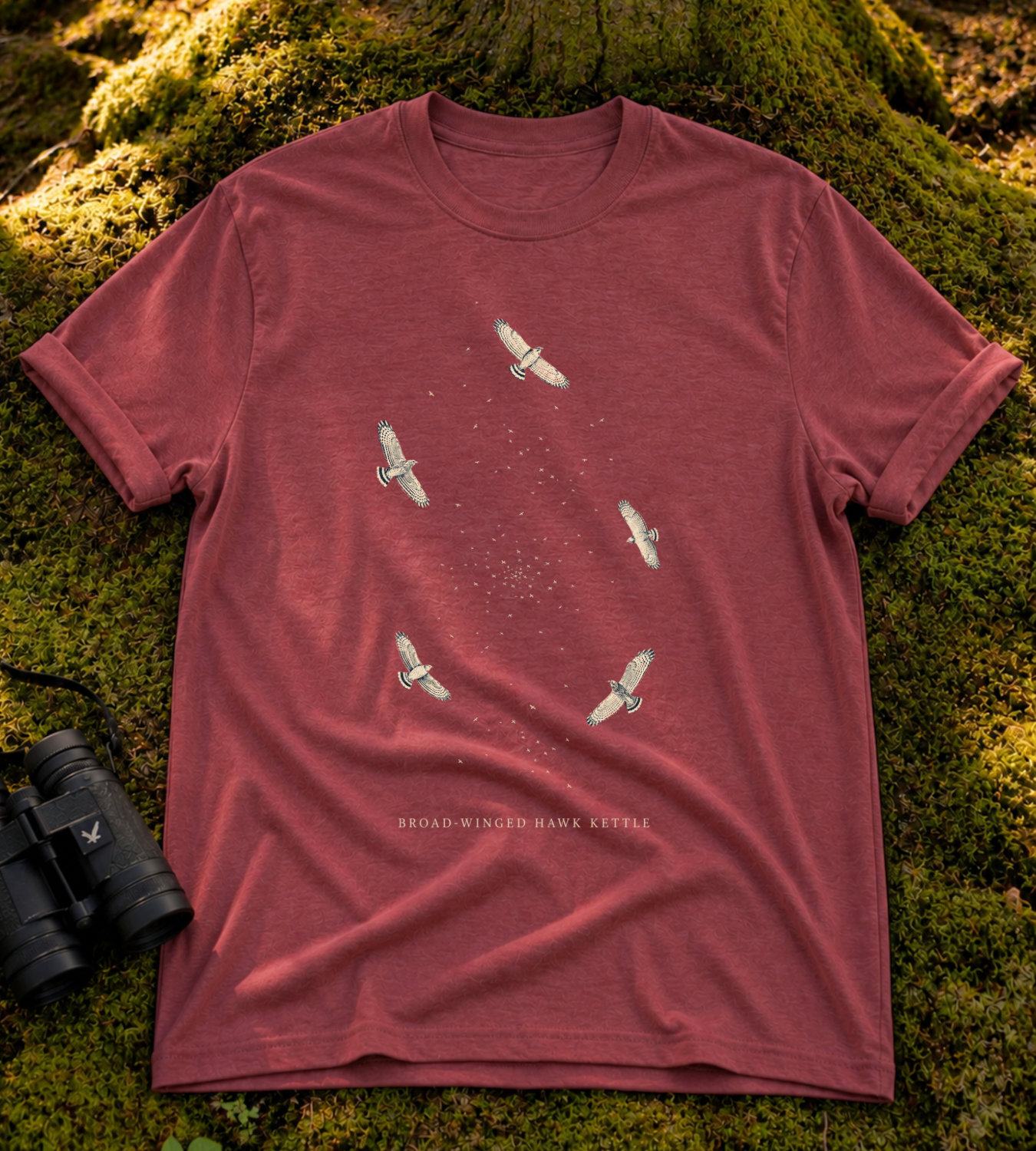 Broad-winged Hawk Kettle T Shirt