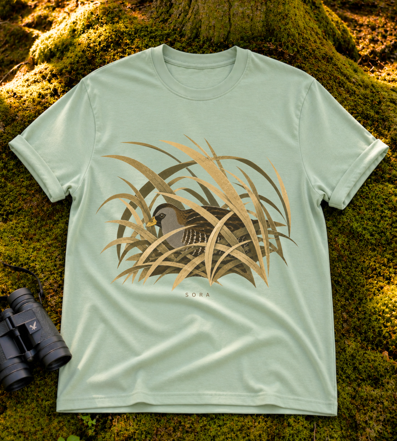 Camouflage Sora T Shirt