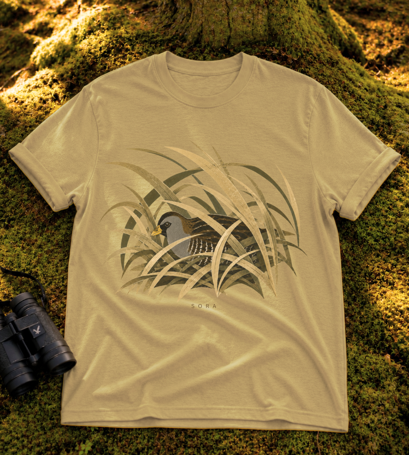 Camouflage Sora T Shirt