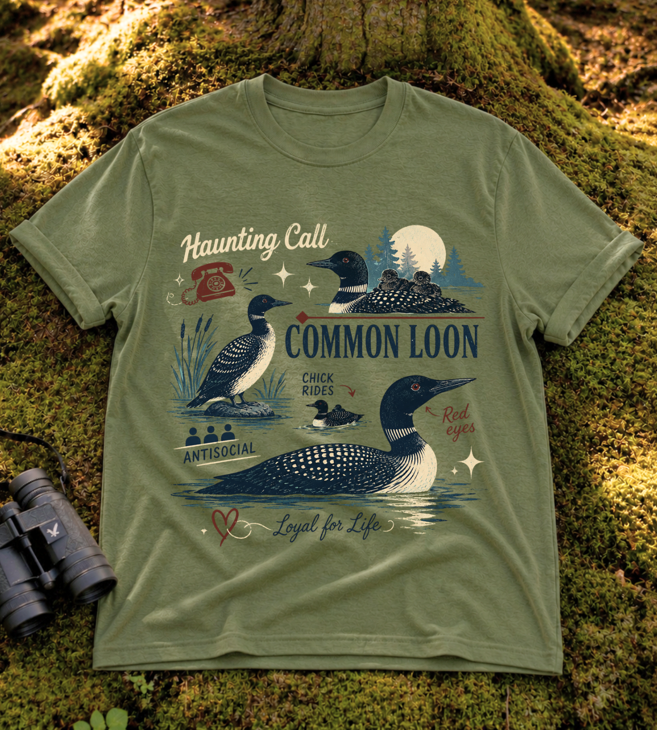 Common Loon T Shirt