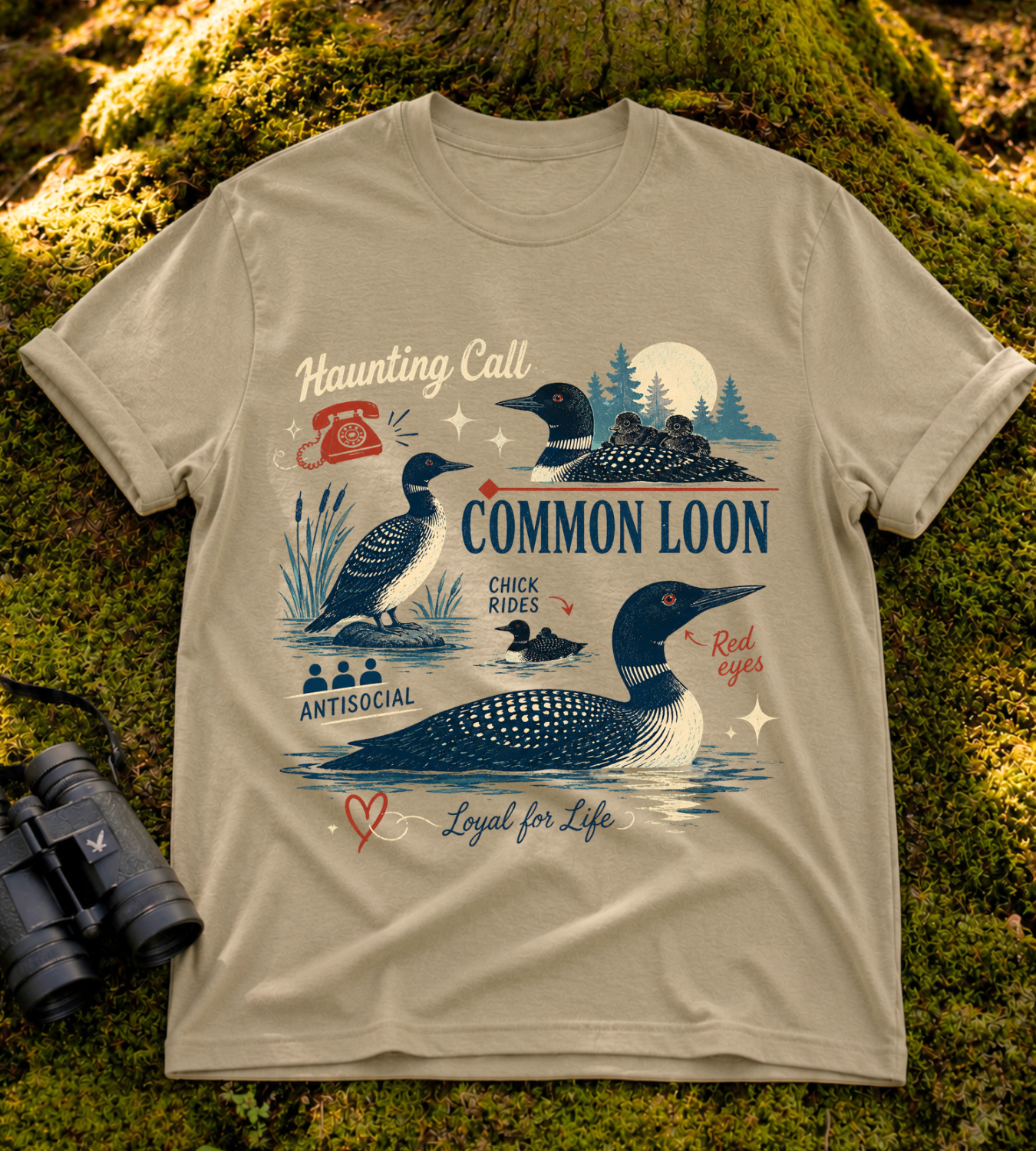 Common Loon T Shirt