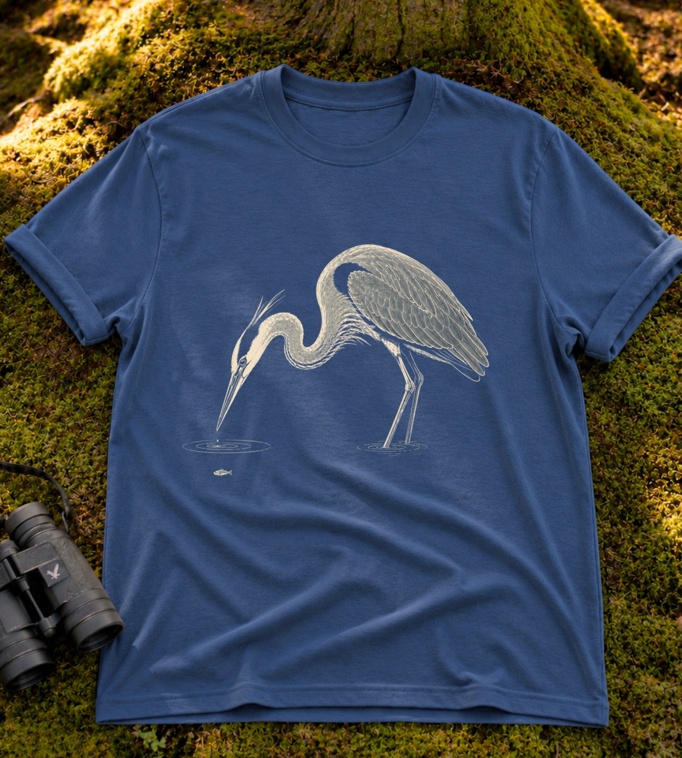 Great Blue Heron T Shirt