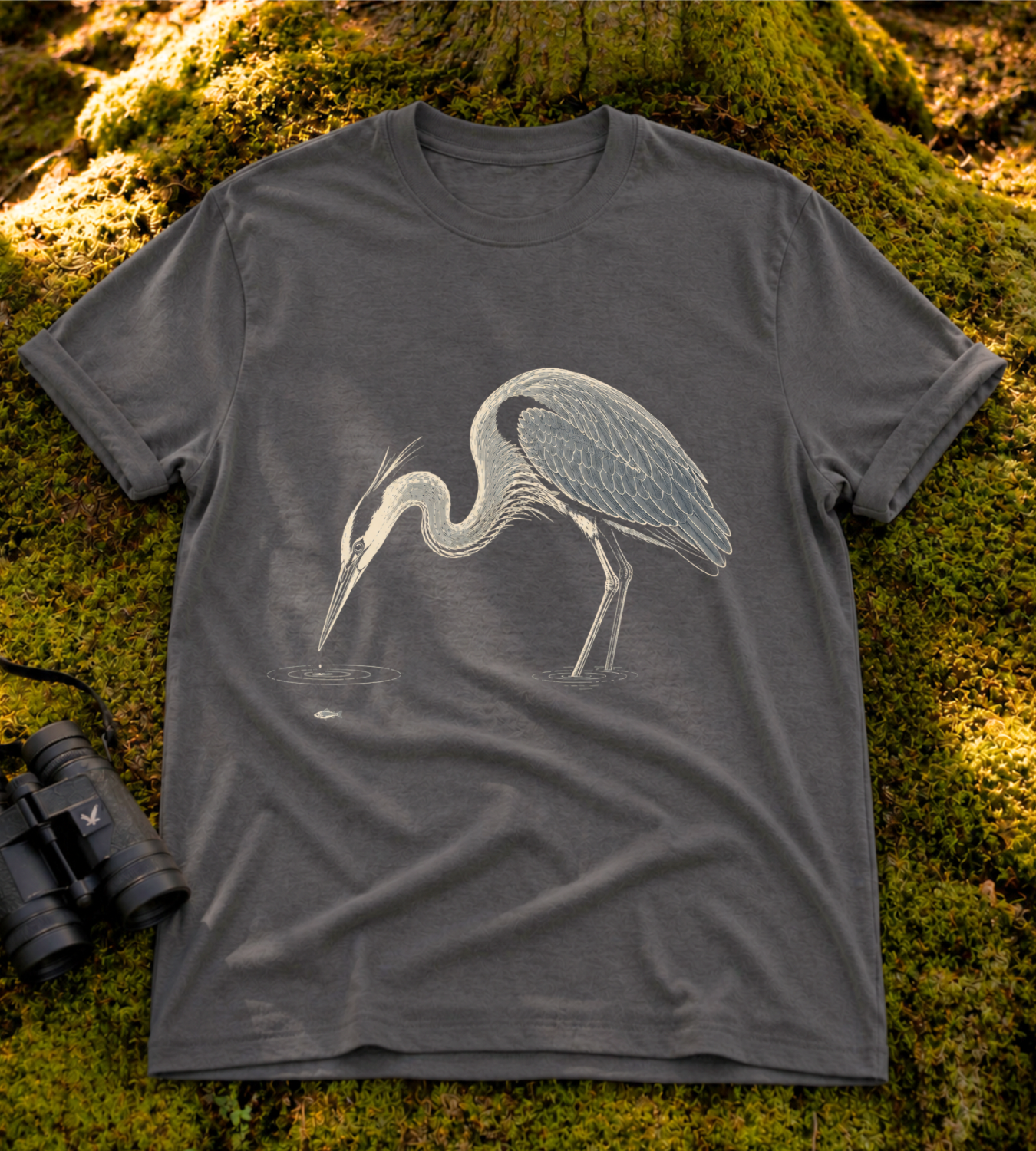 Great Blue Heron T Shirt