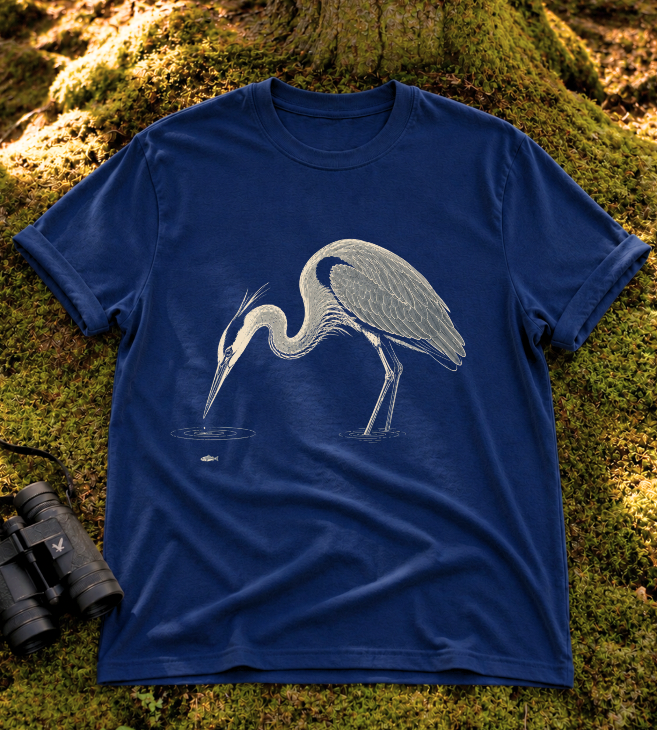 Great Blue Heron T Shirt