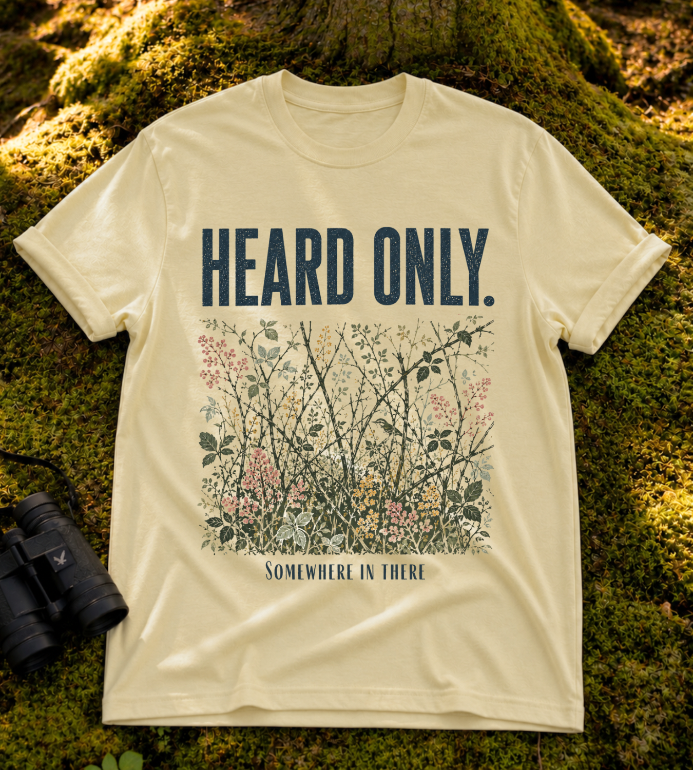 Heard Only Floral T Shirt