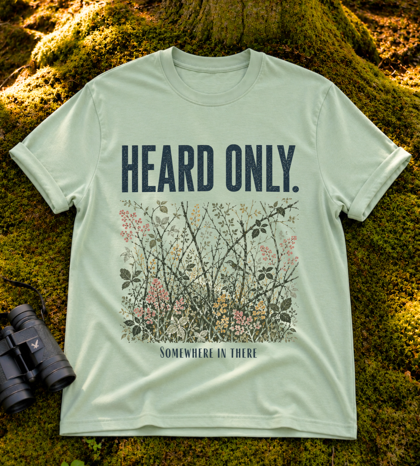 Heard Only Floral T Shirt