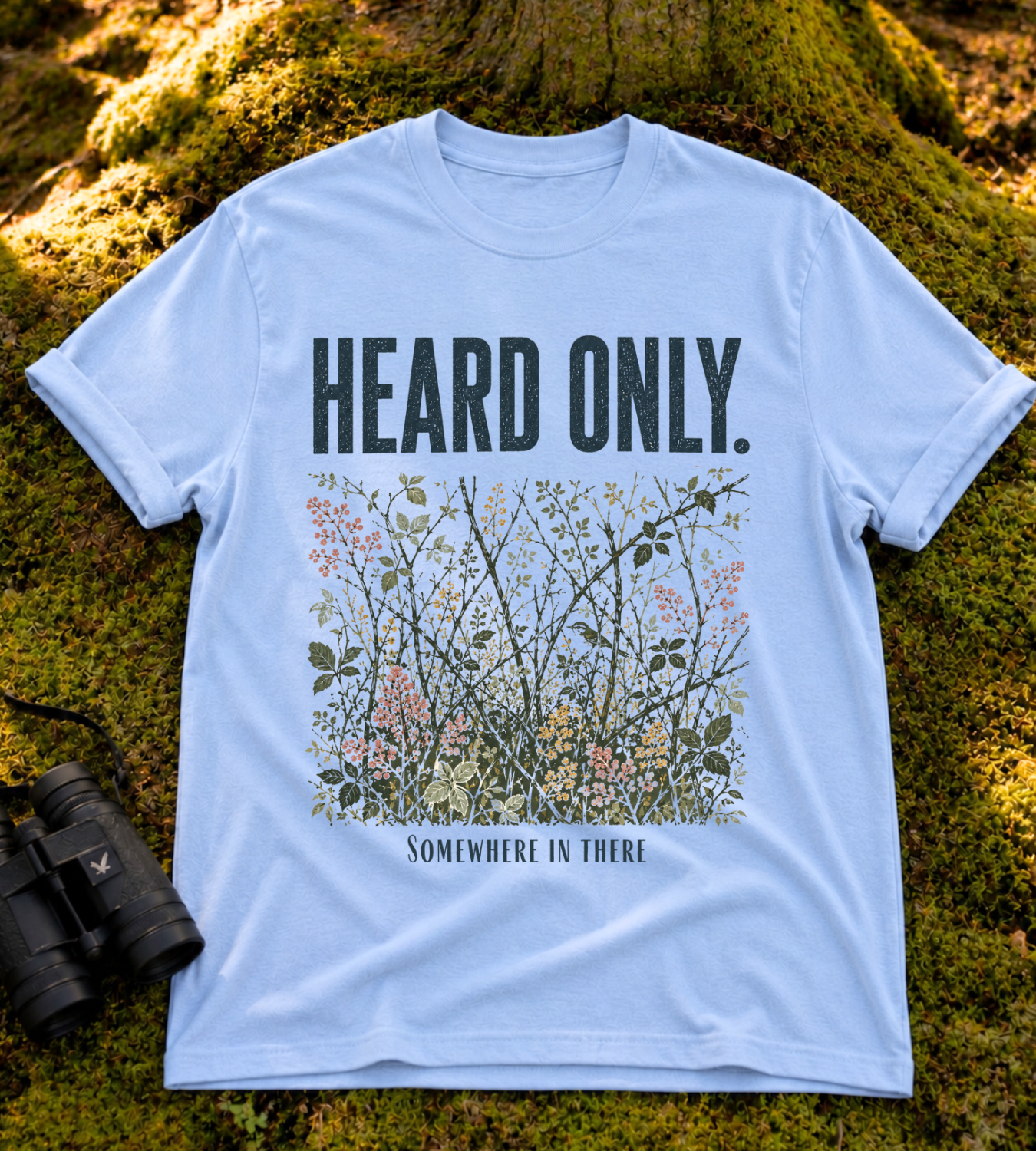 Heard Only Floral T Shirt