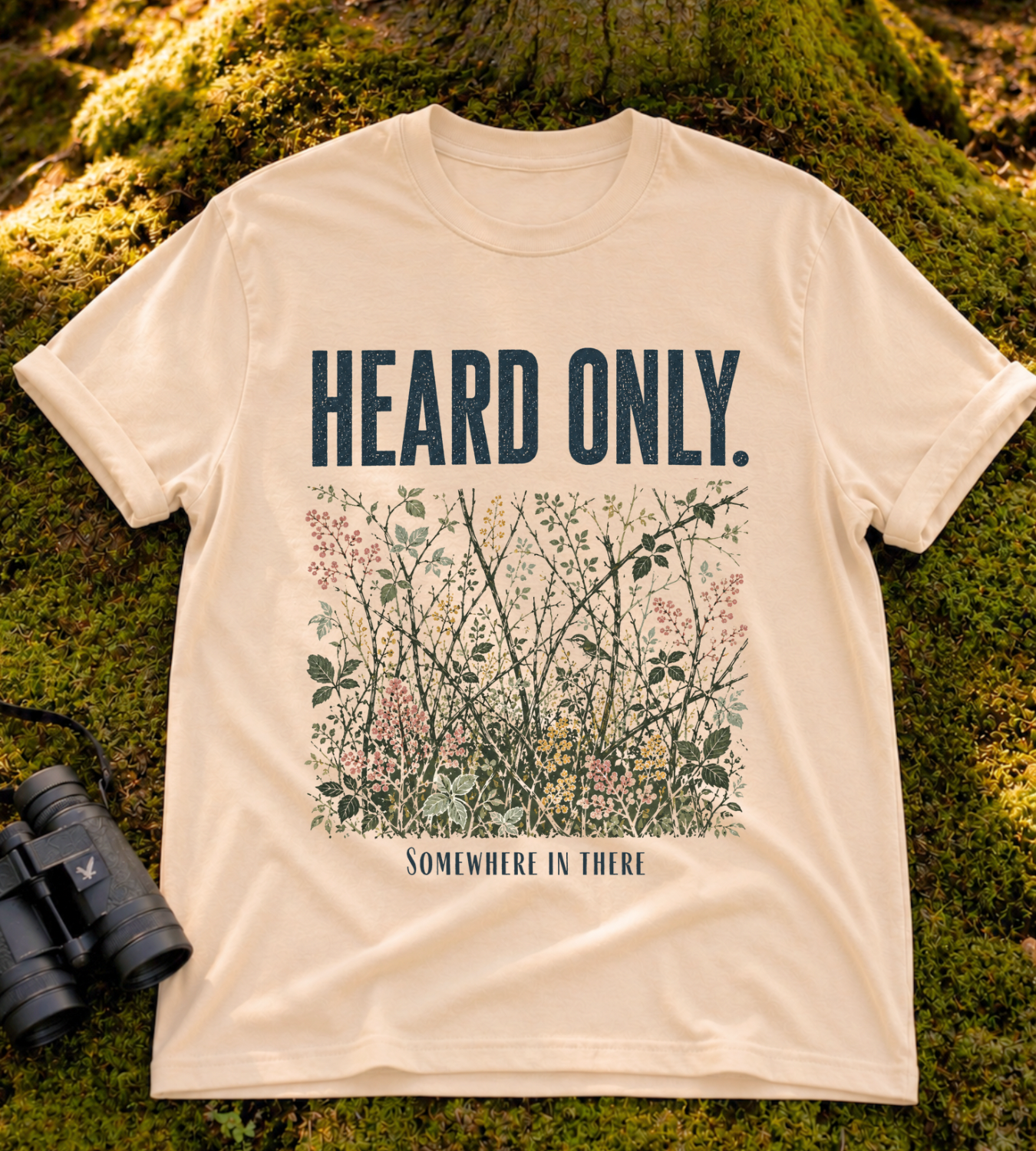 Heard Only Floral T Shirt