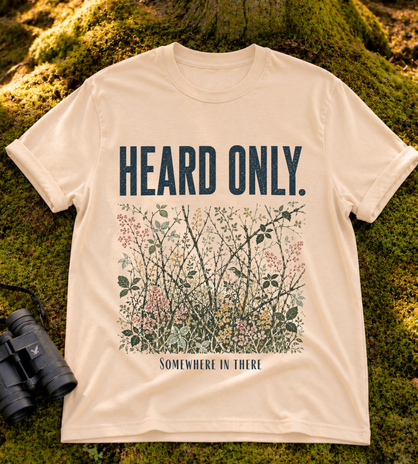 Heard Only Floral T Shirt