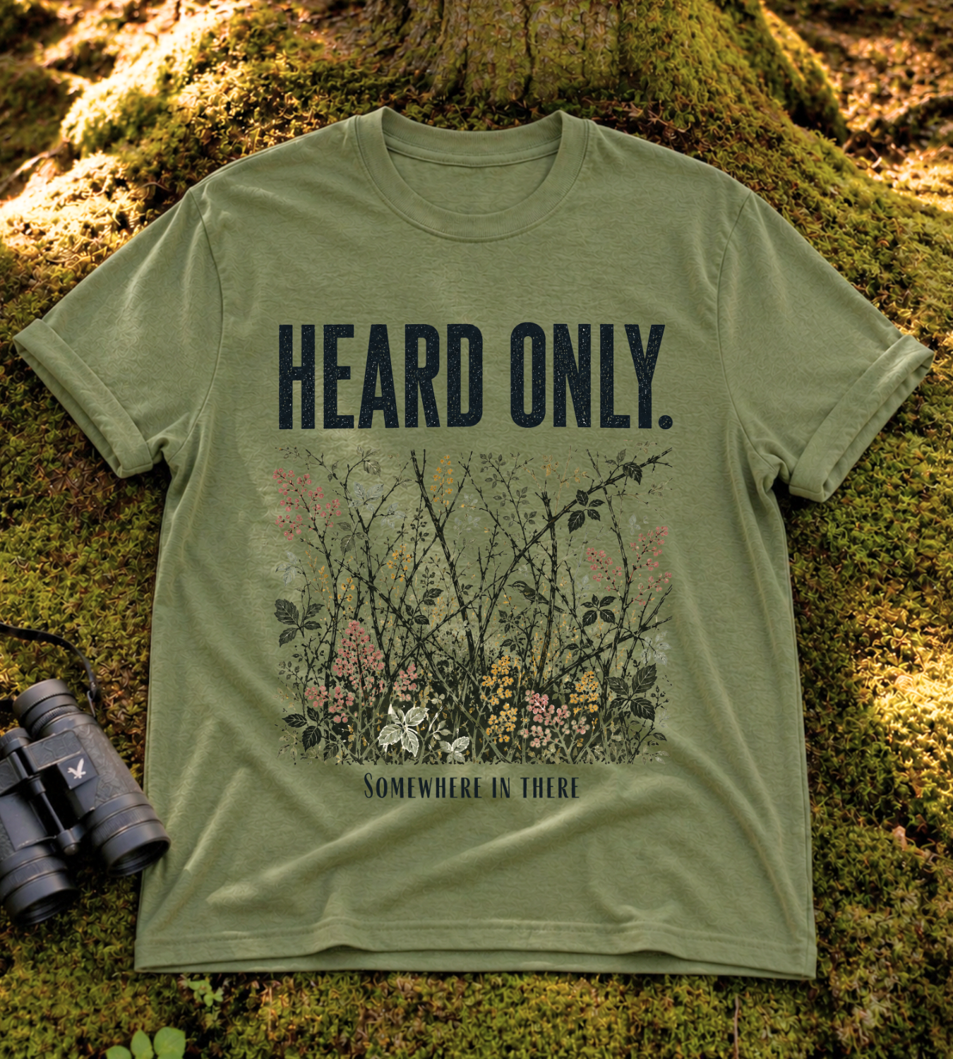 Heard Only Floral T Shirt