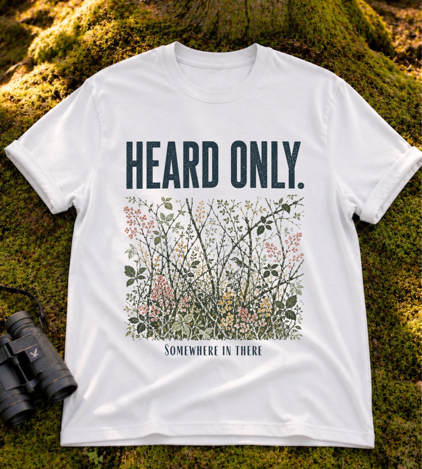Heard Only Floral T Shirt
