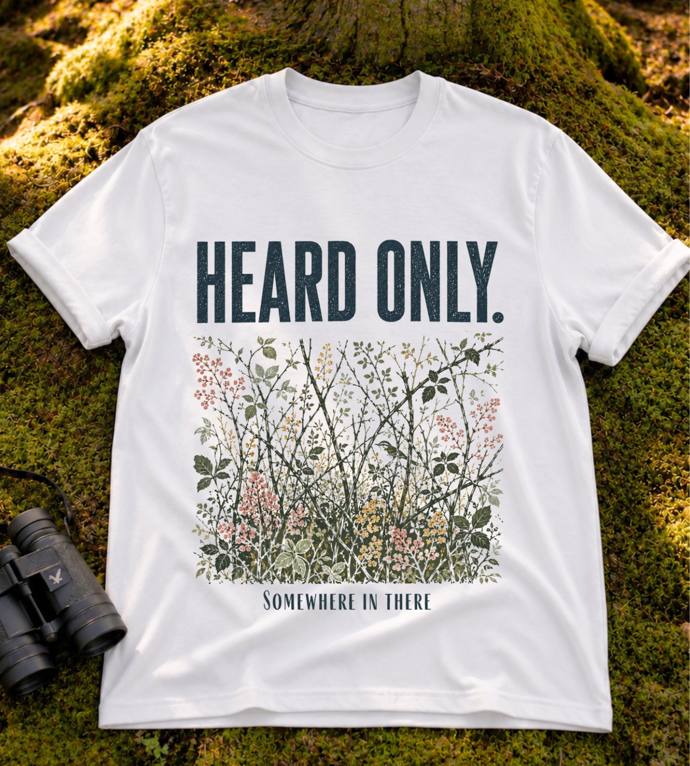 Heard Only Floral T Shirt
