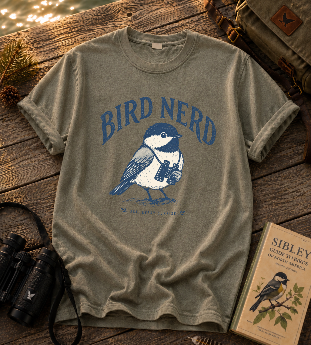 Bird Nerd T Shirt
