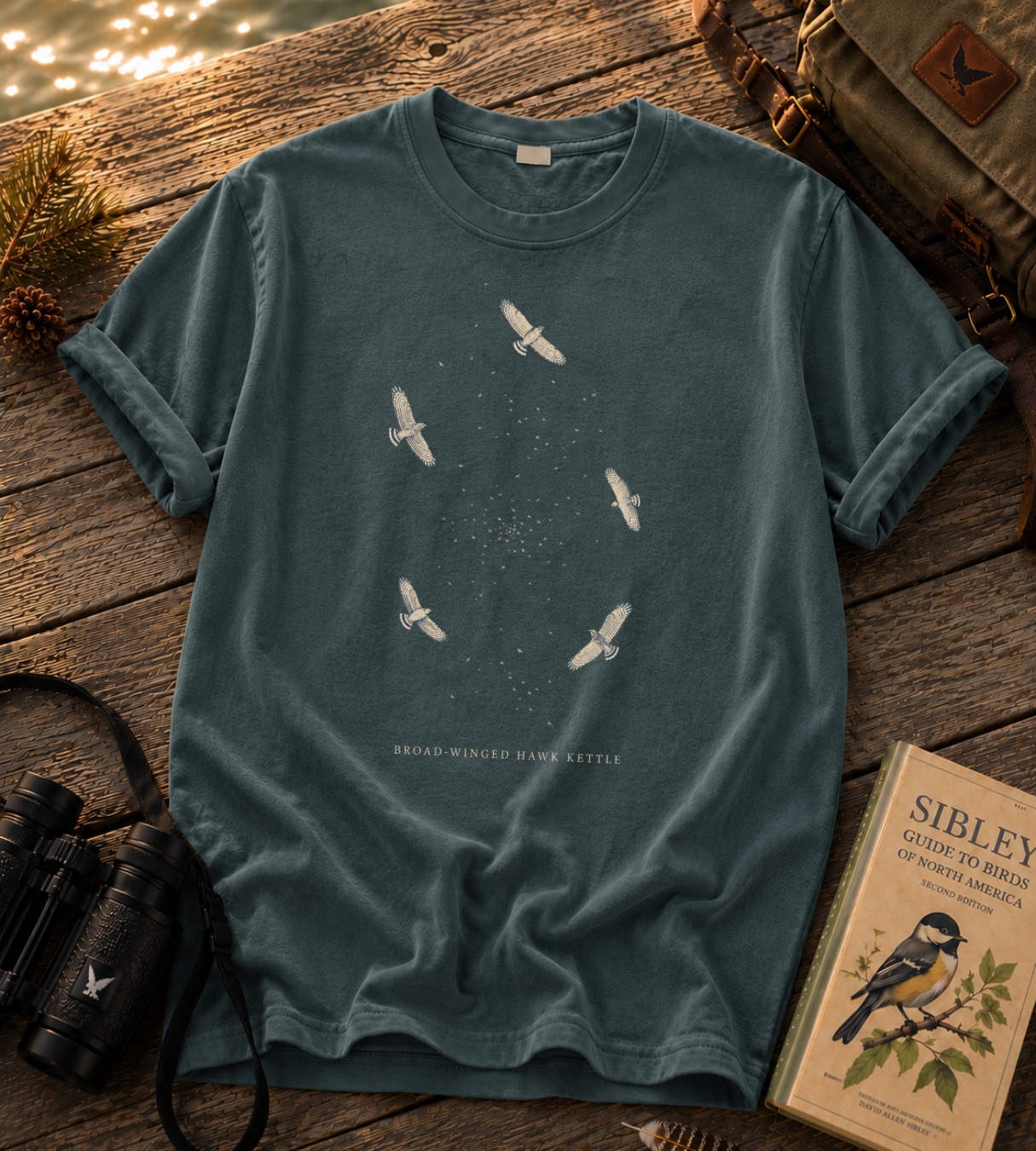 Broad-winged Hawk Kettle T Shirt