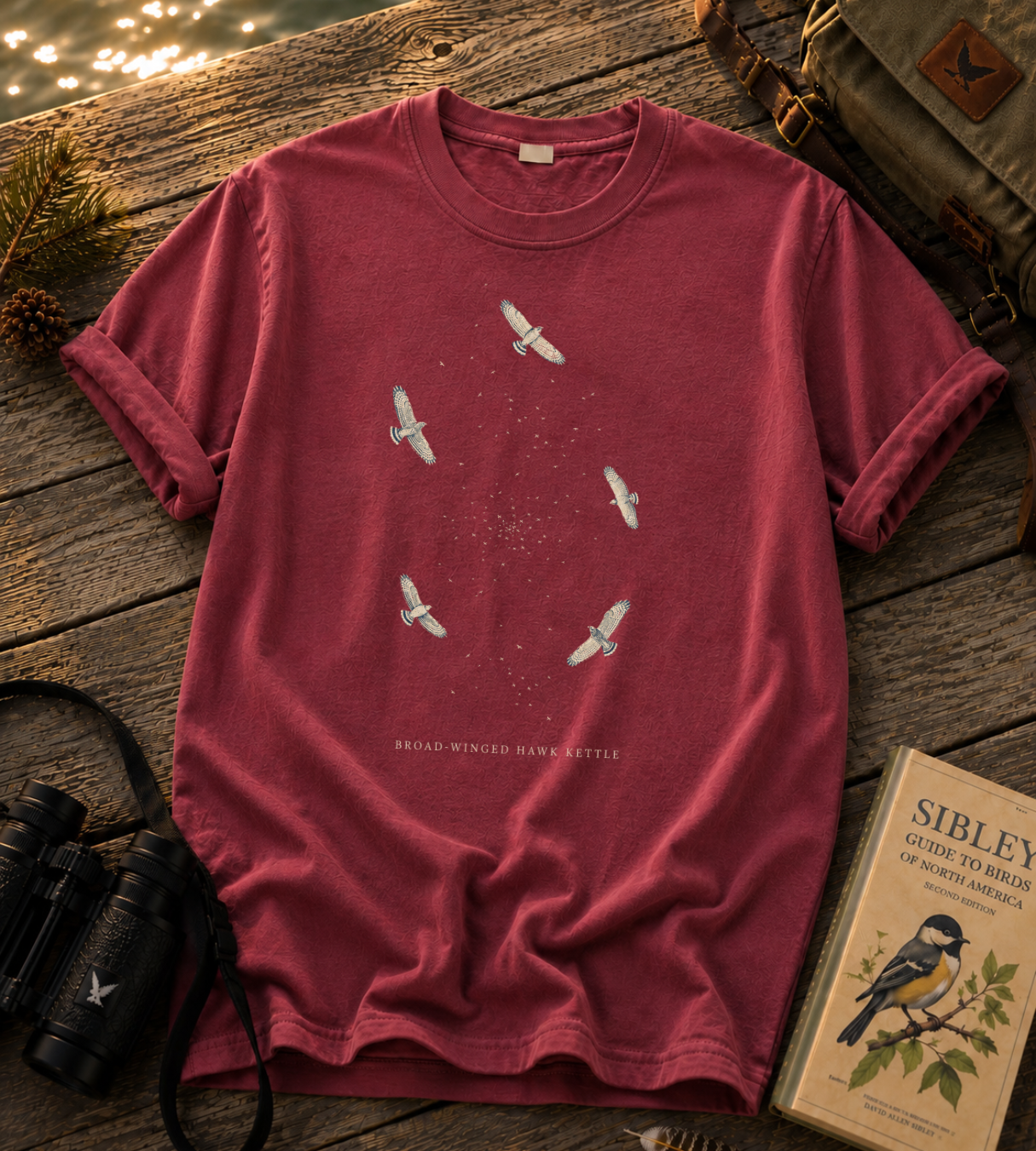 Broad-winged Hawk Kettle T Shirt