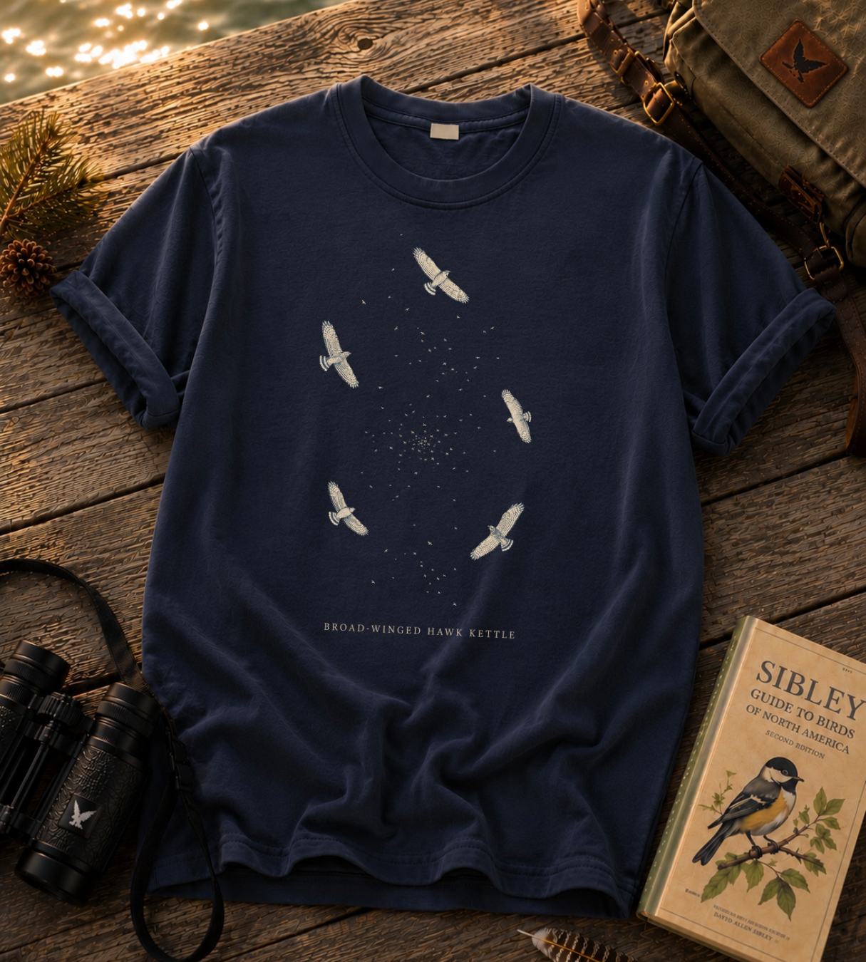 Broad-winged Hawk Kettle T Shirt