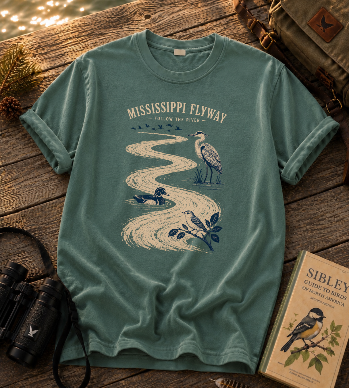 Mississippi Flyway T Shirt
