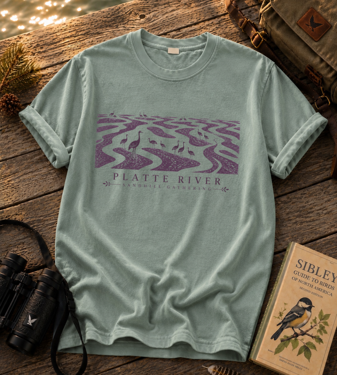 Platte River Landscape T Shirt