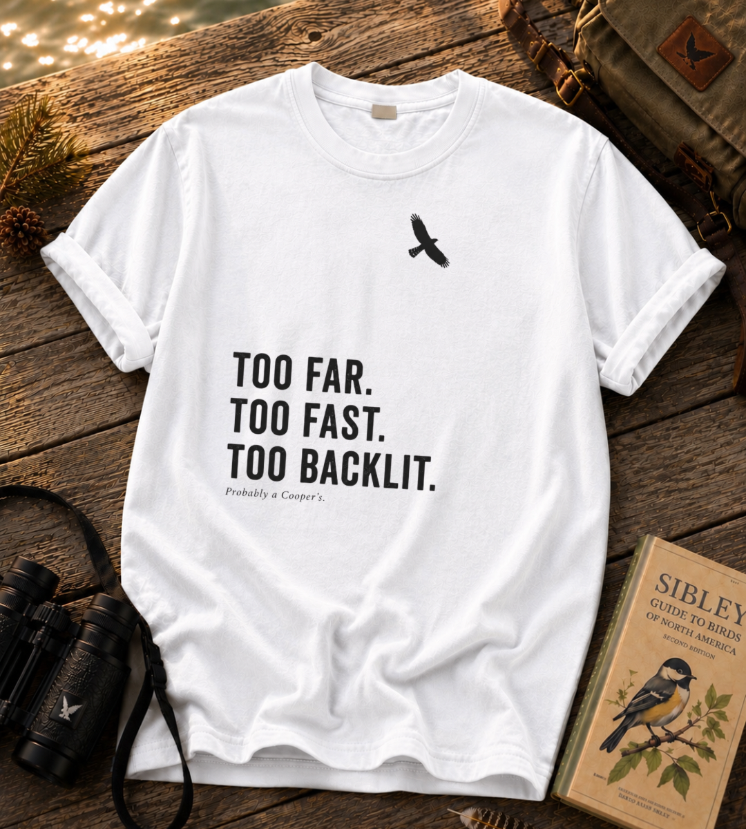 Too Far Too Fast Too Backlit T Shirt