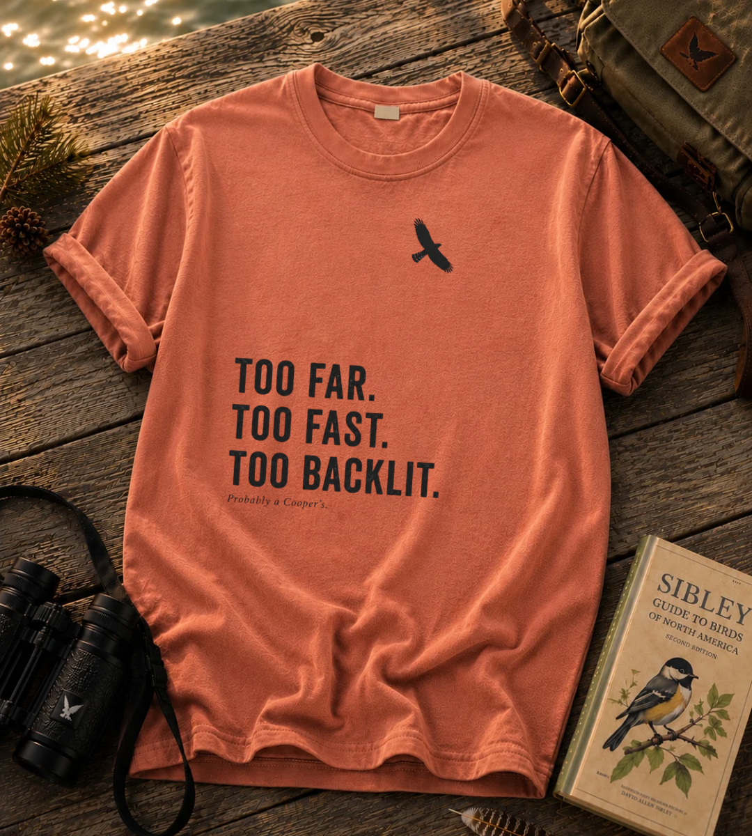 Too Far Too Fast Too Backlit T Shirt