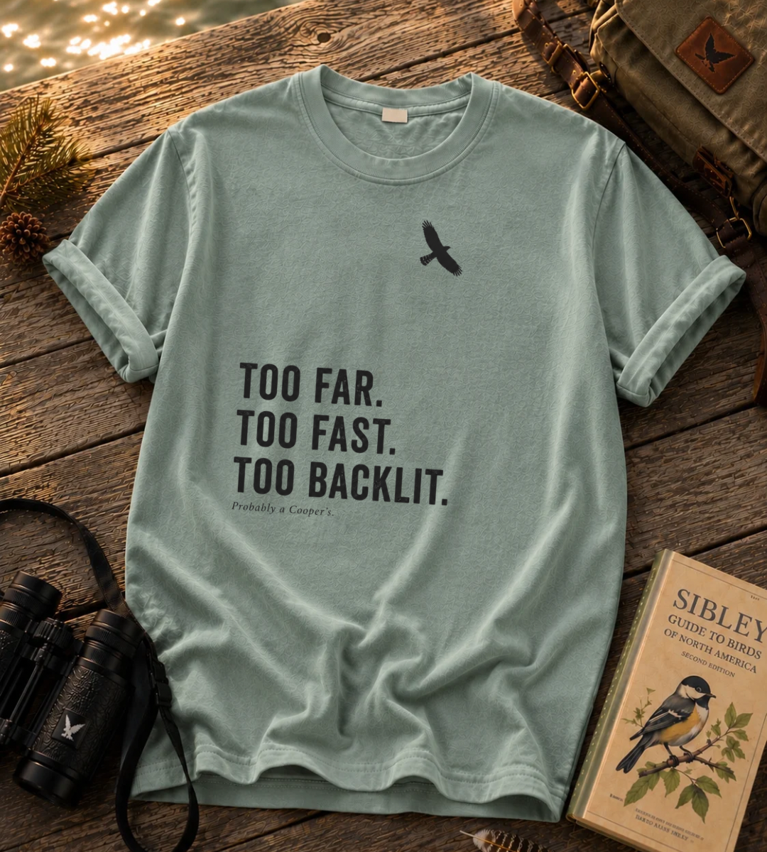 Too Far Too Fast Too Backlit T Shirt