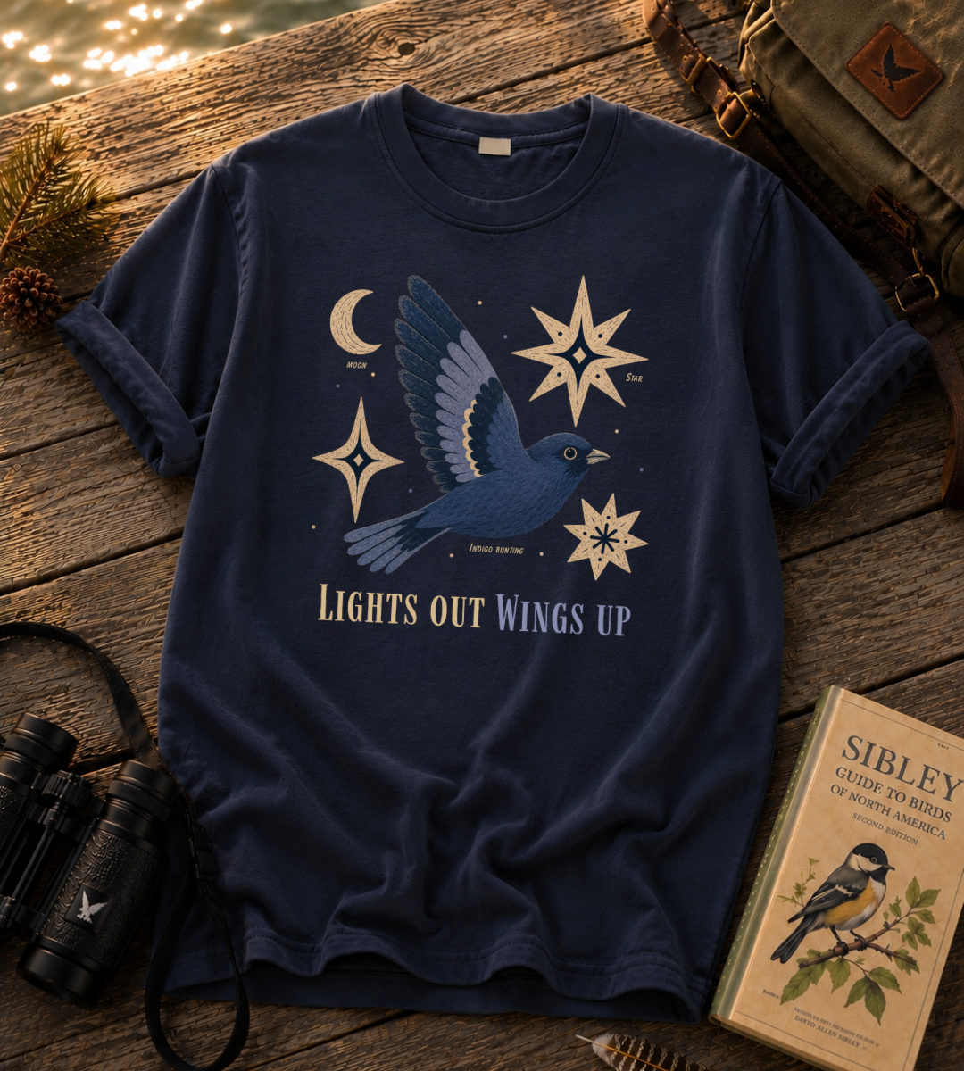 Lights Out Wings Up T Shirt