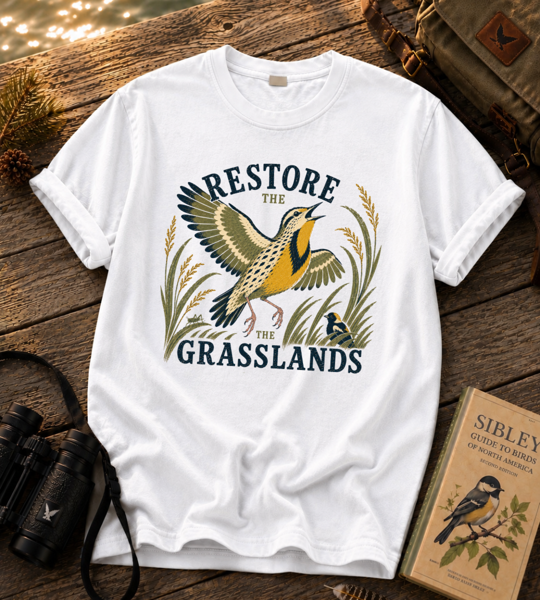 Restore the Grasslands T Shirt