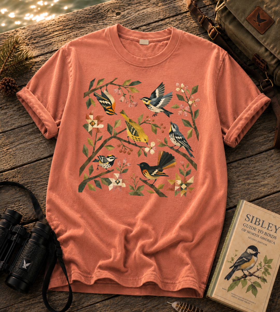 Folk Art Warblers T Shirt