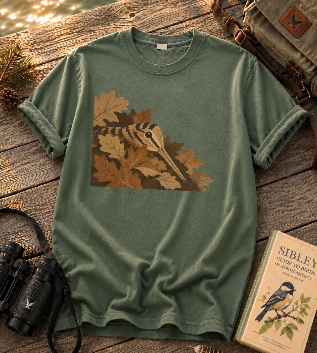 Camouflage Woodcock T Shirt