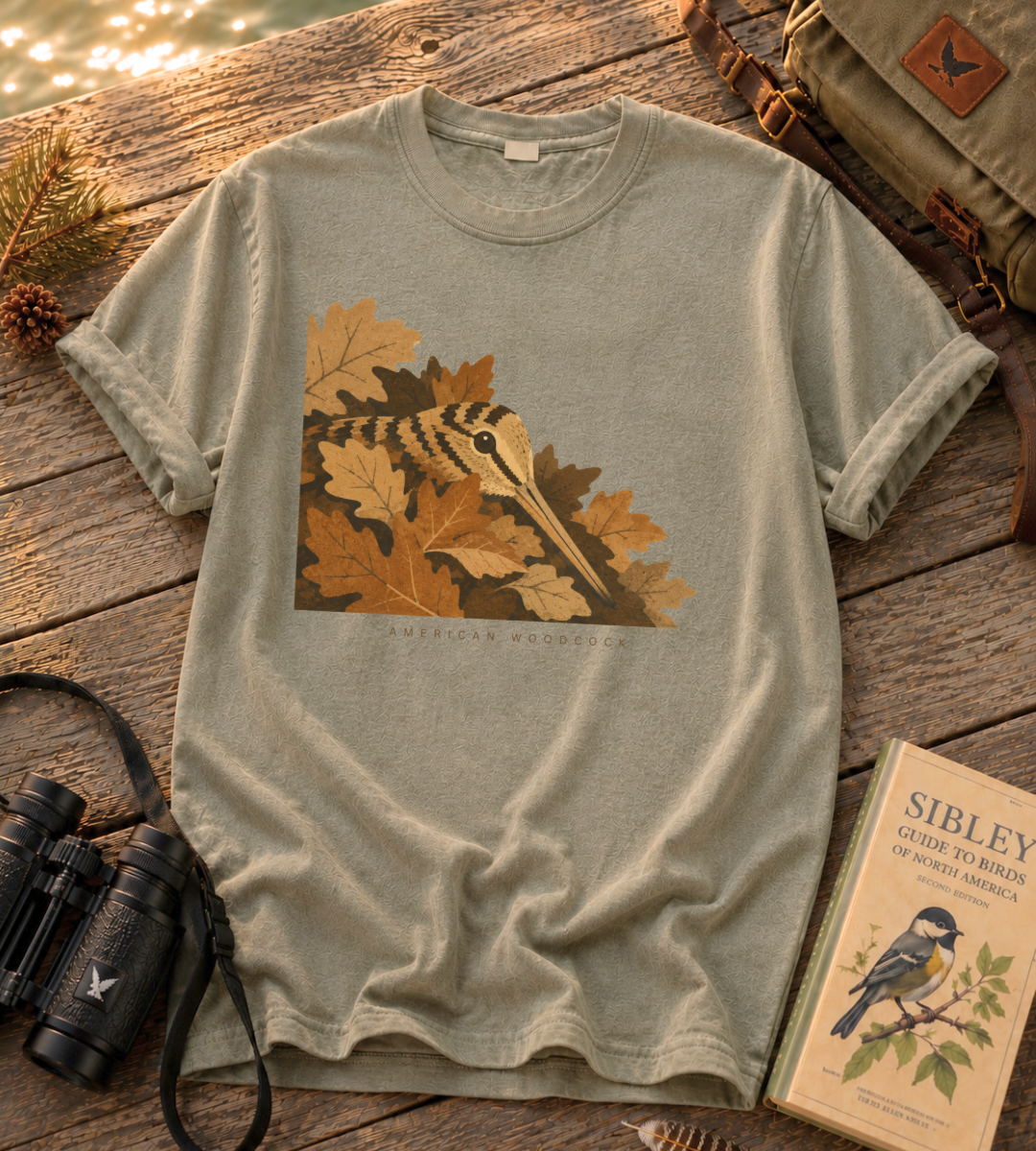 Camouflage Woodcock T Shirt