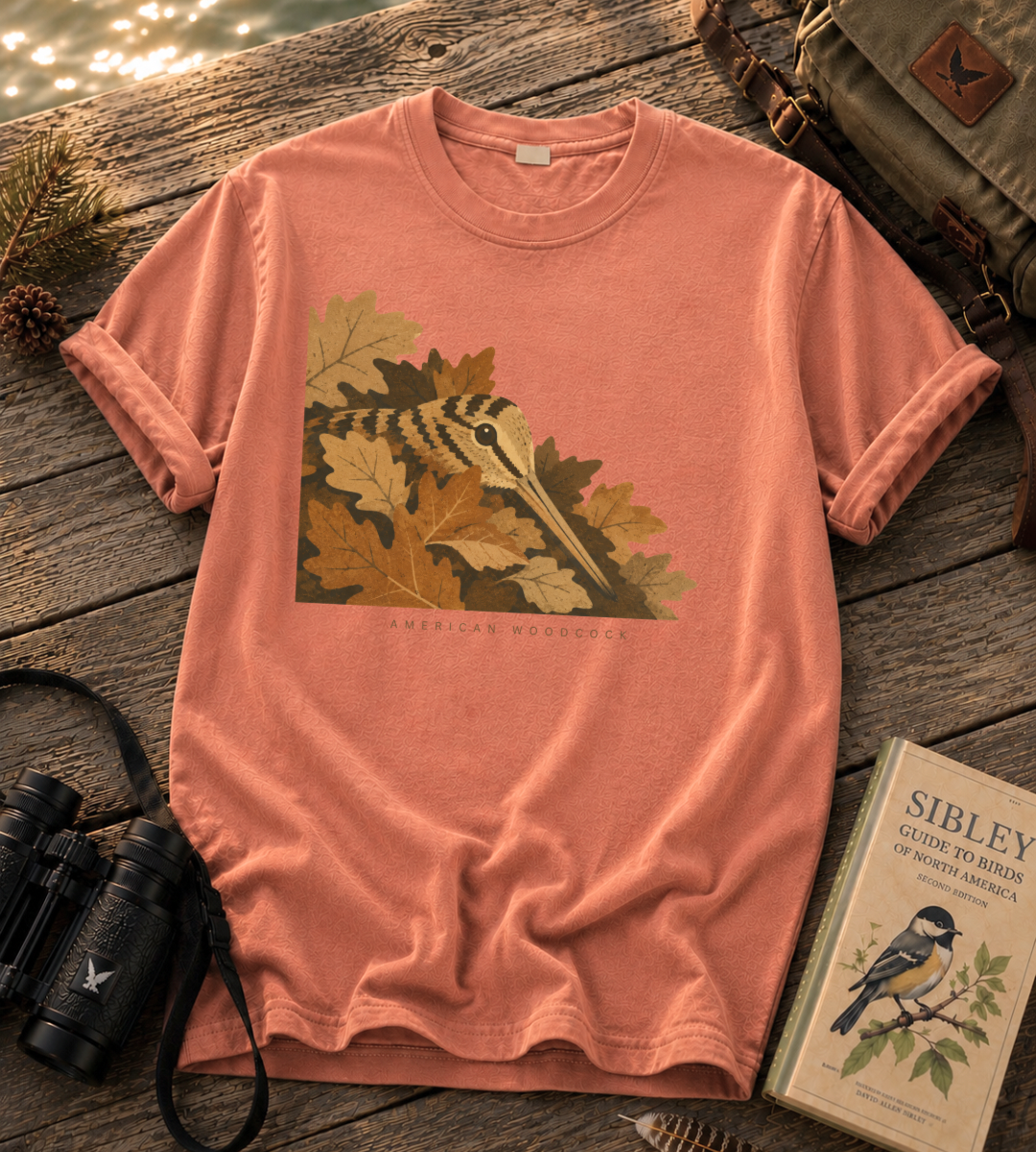 Camouflage Woodcock T Shirt