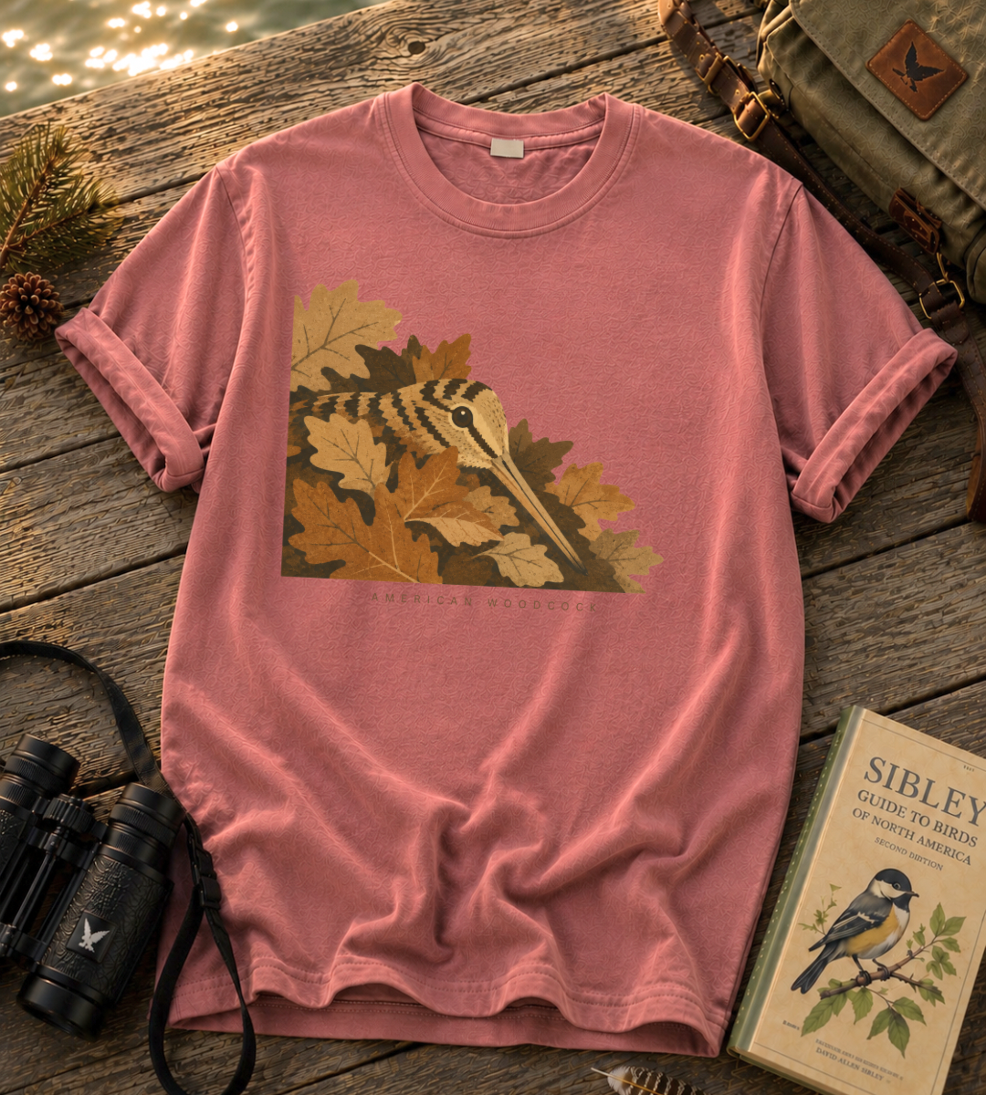 Camouflage Woodcock T Shirt