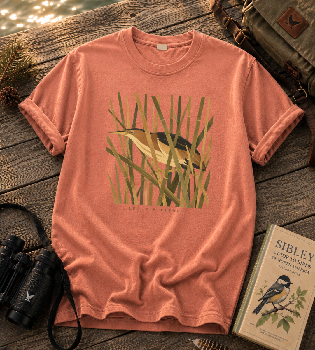 Camouflage Least Bittern T Shirt