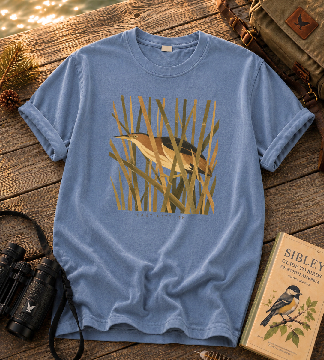 Camouflage Least Bittern T Shirt