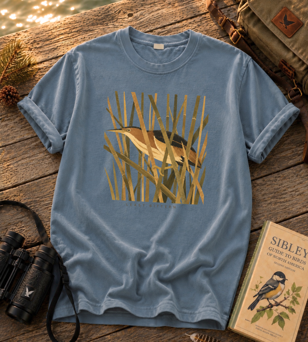 Camouflage Least Bittern T Shirt