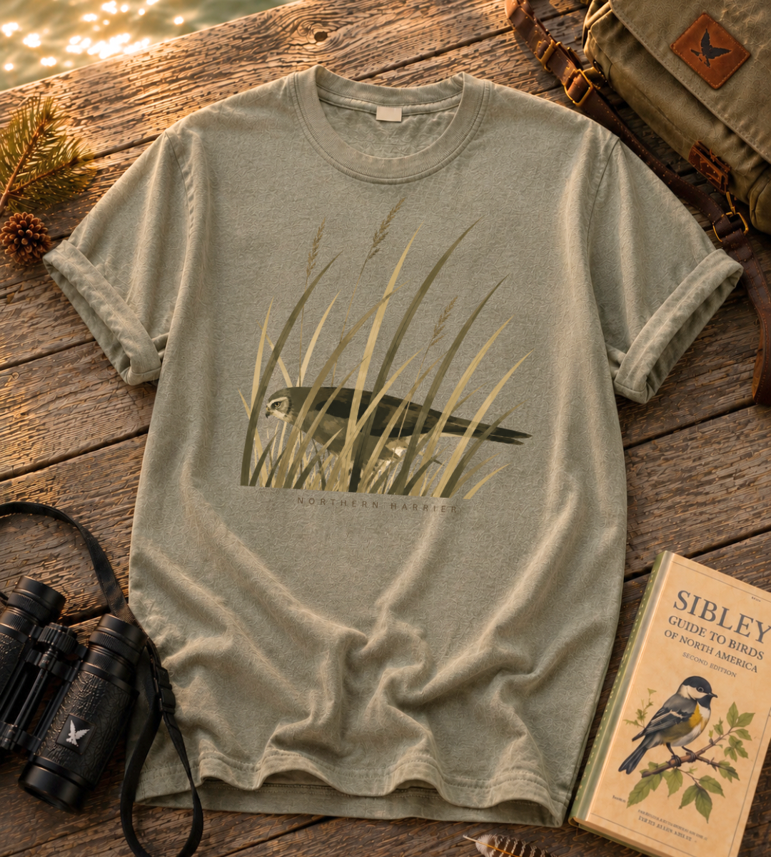 Camouflage Northern Harrier T Shirt