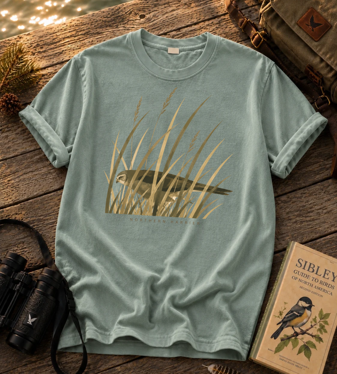 Camouflage Northern Harrier T Shirt