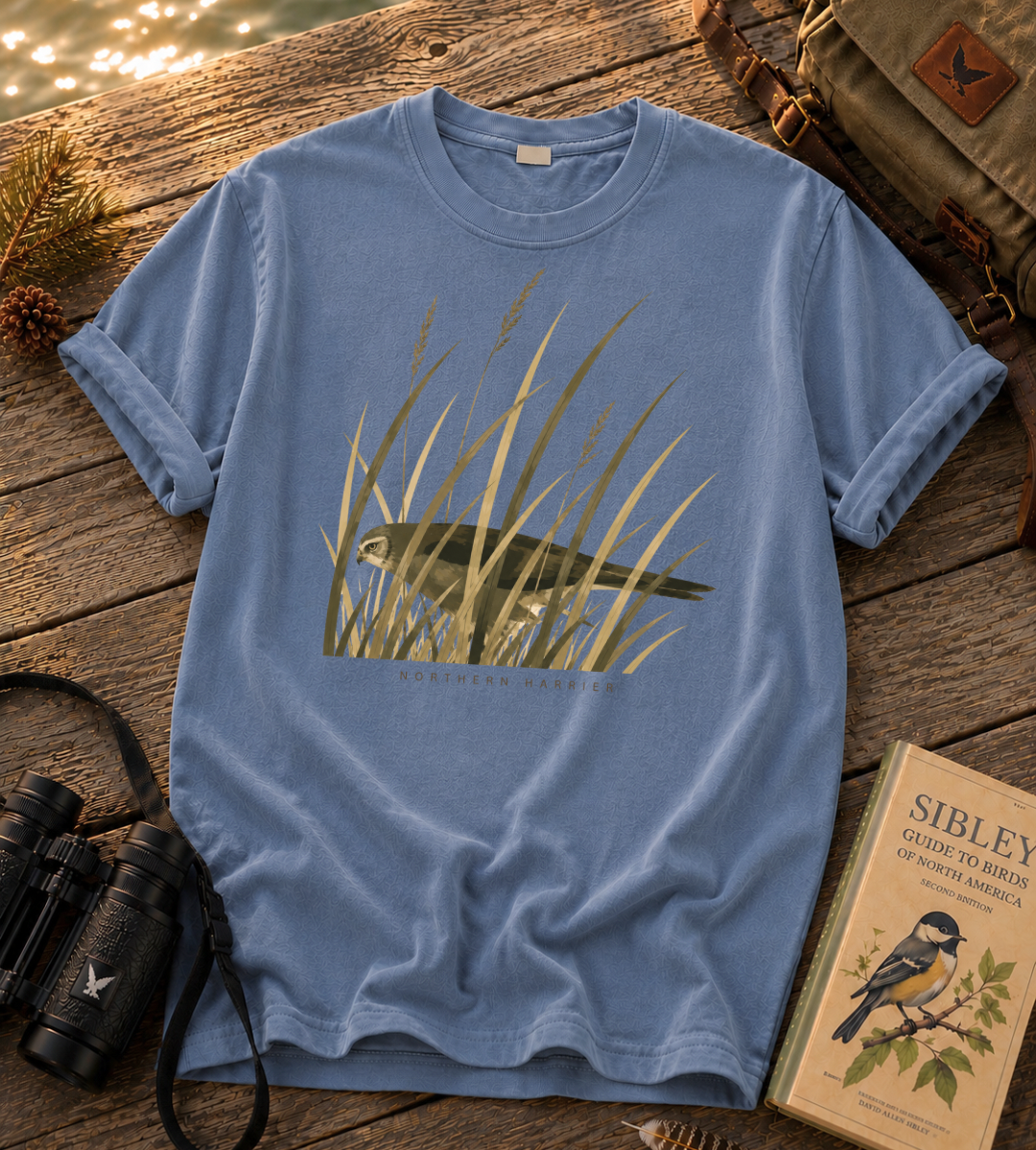 Camouflage Northern Harrier T Shirt