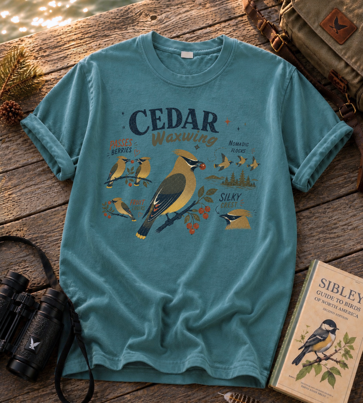 Cedar Waxwing T Shirt