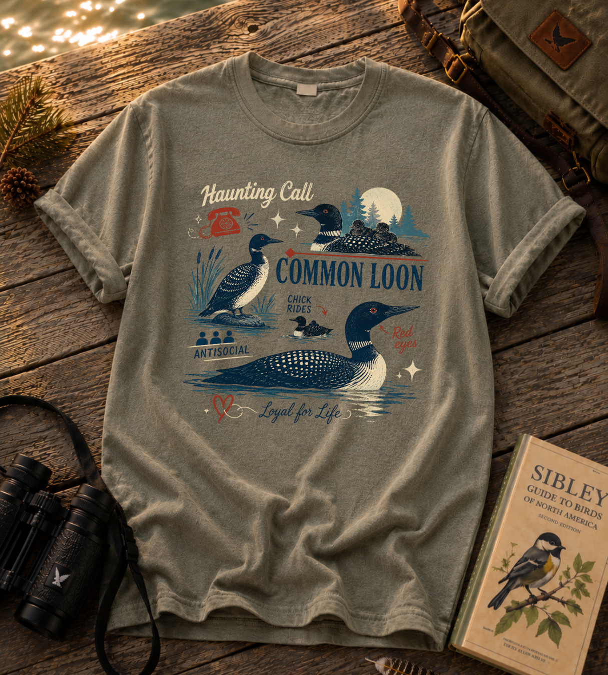 Common Loon T Shirt