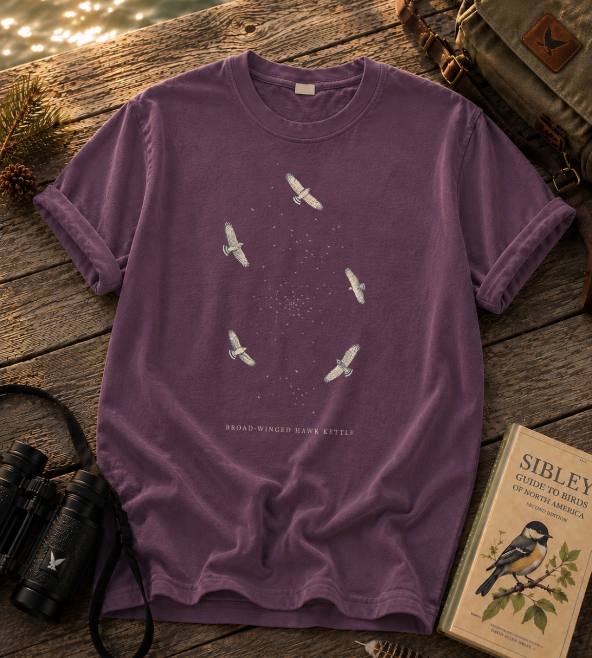 Broad-winged Hawk Kettle T Shirt