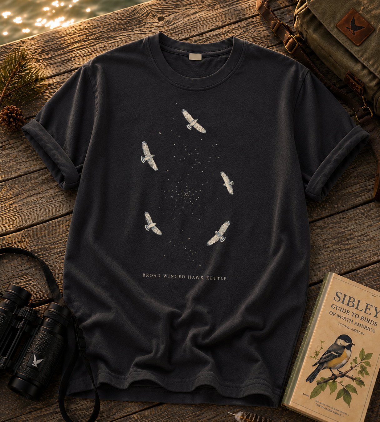Broad-winged Hawk Kettle T Shirt