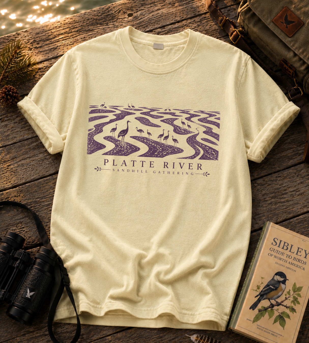 Platte River Landscape T Shirt