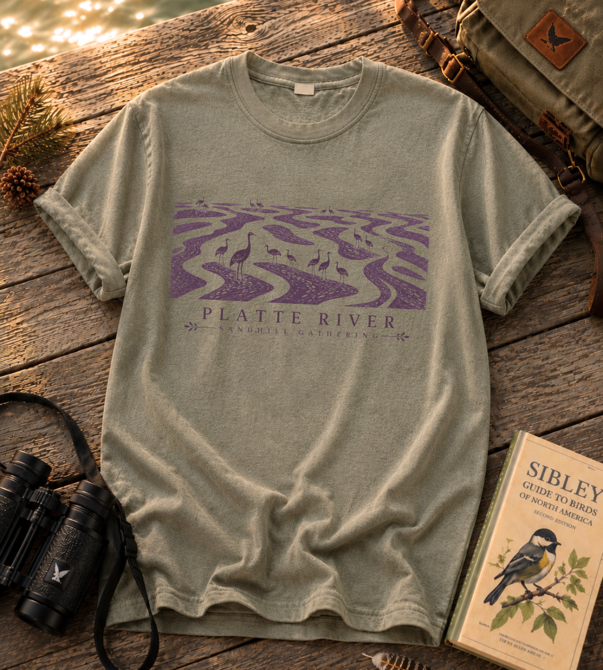 Platte River Landscape T Shirt