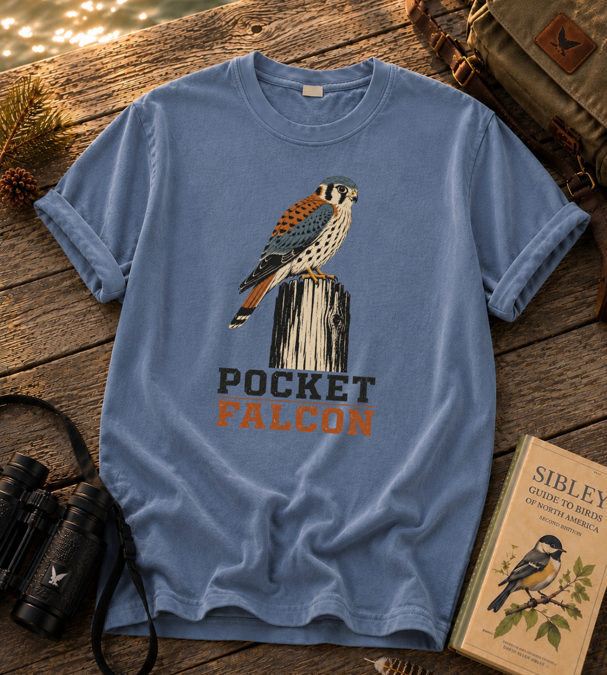 Pocket Falcon T Shirt