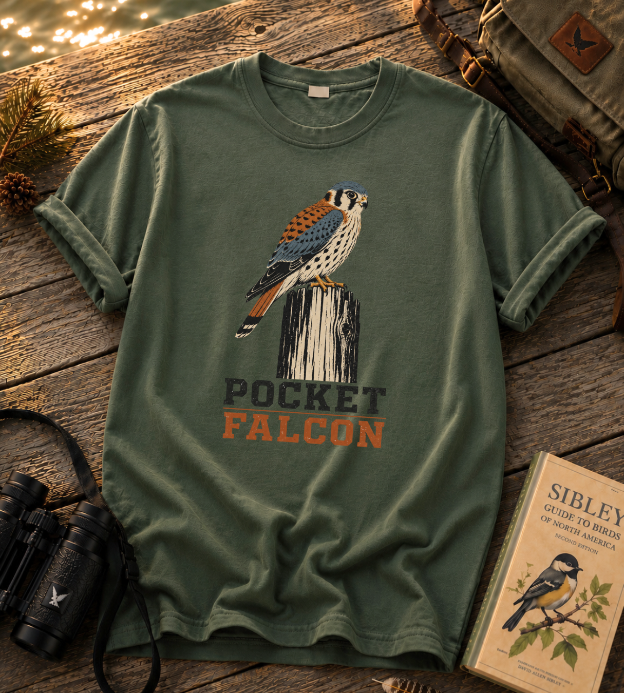 Pocket Falcon T Shirt