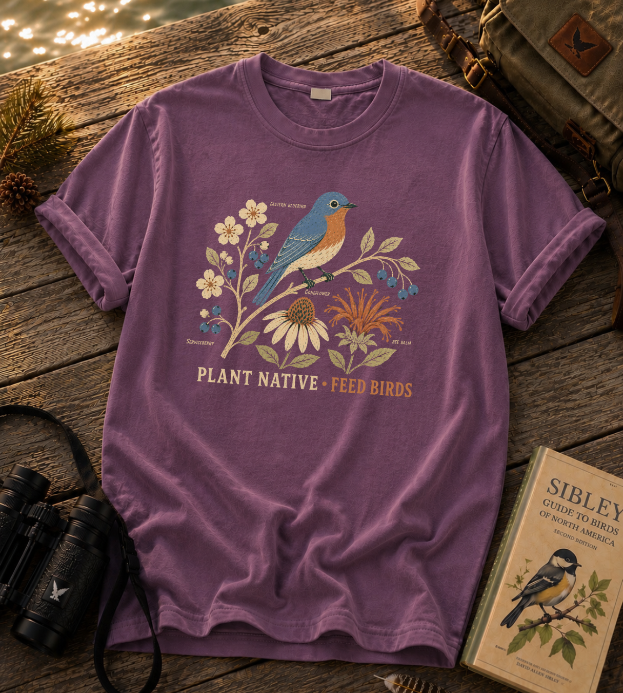 Plant Native Feed Birds T Shirt