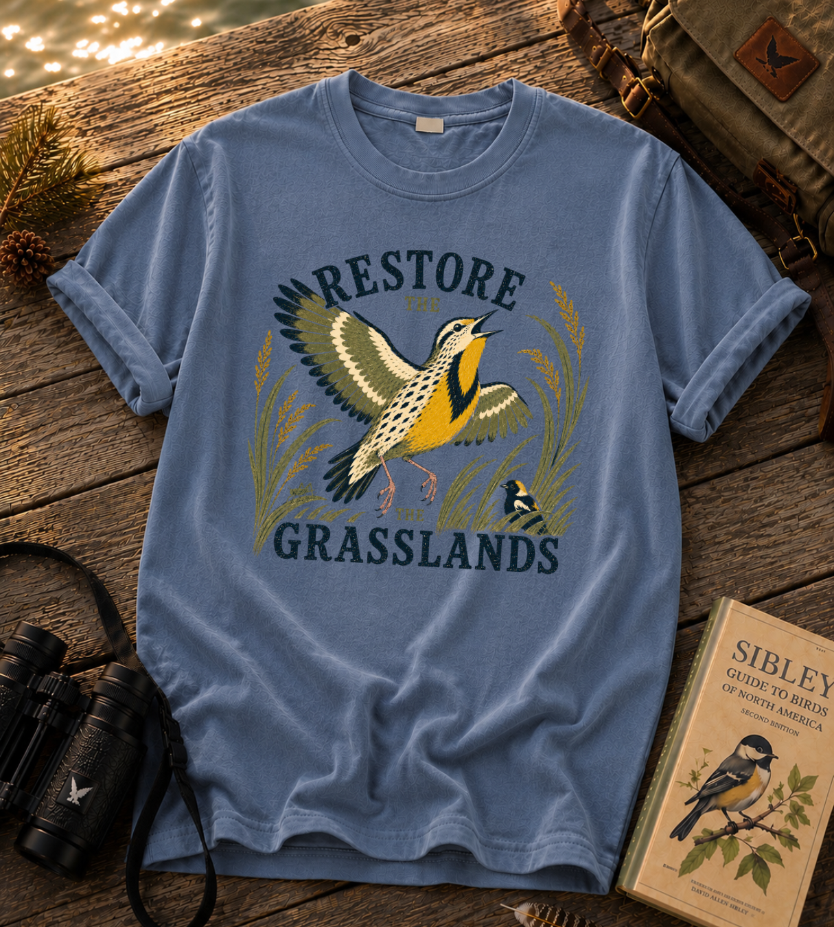 Restore the Grasslands T Shirt
